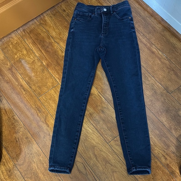 #EXPRESS Dark Blue Women's Jeans - Picture 3 of 6